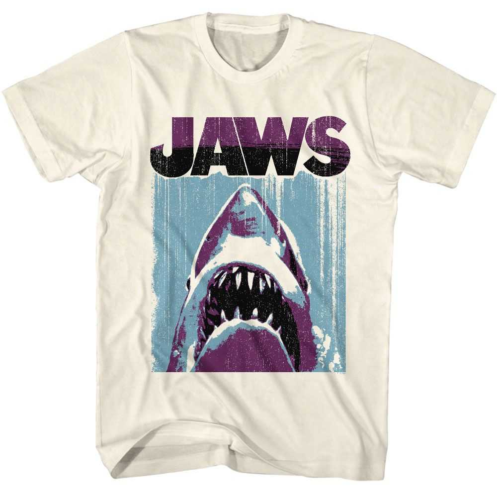 Jaws - JAWS DAY UNDER NIGHT OVER Adult Shirt