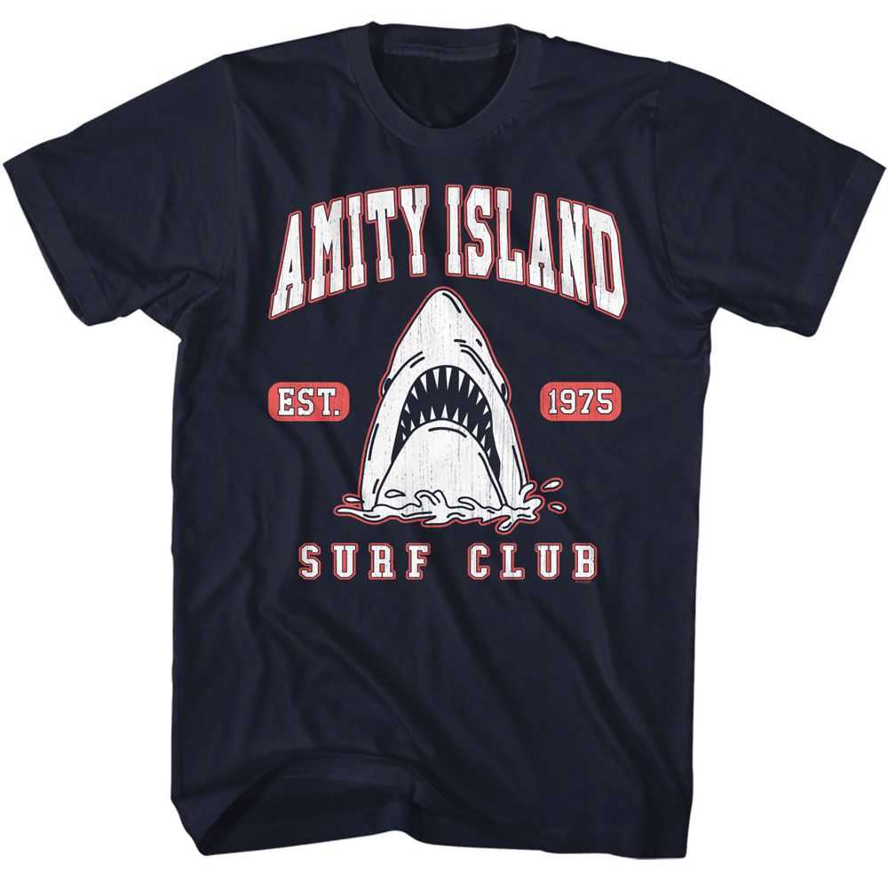 Jaws - JAWS SURF CLUB COLLEGIATE Adult Shirt