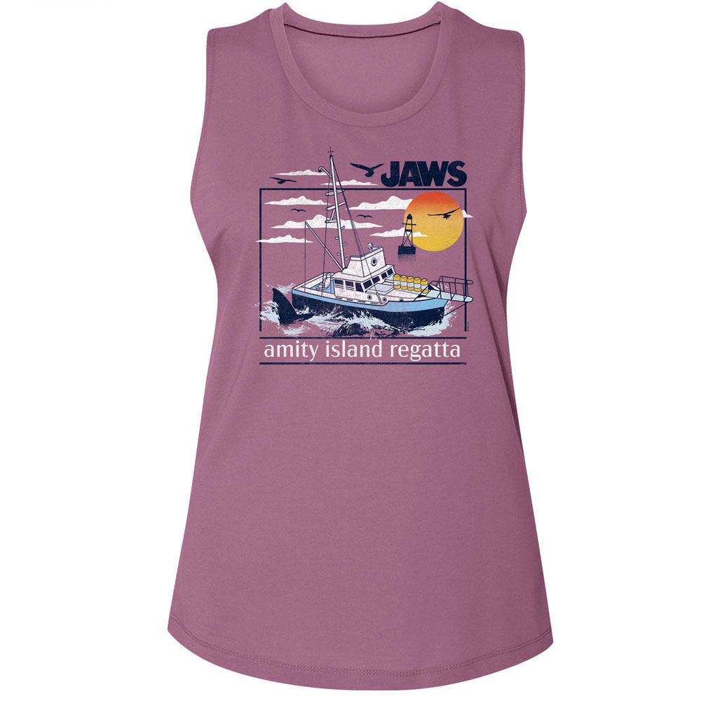Jaws - JAWS AMITY ISLAND REGATTA Adult Shirt