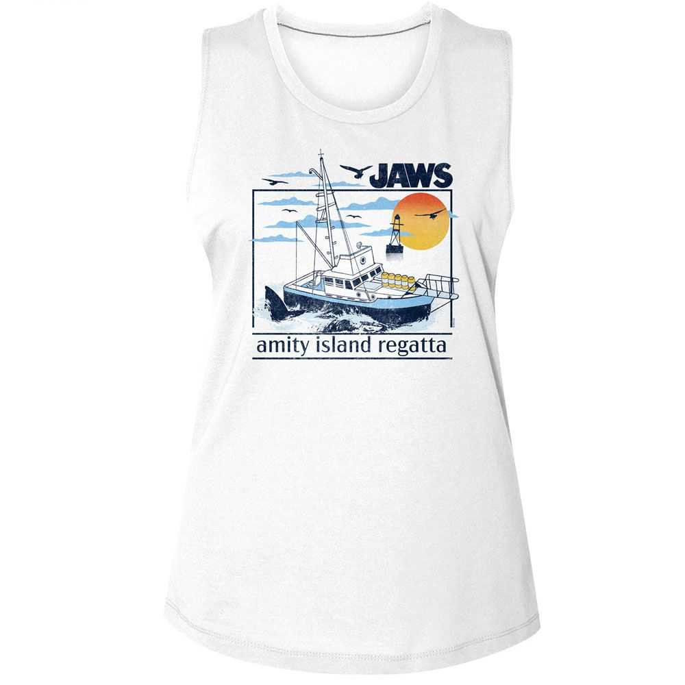 Jaws - JAWS AMITY ISLAND REGATTA Adult Shirt