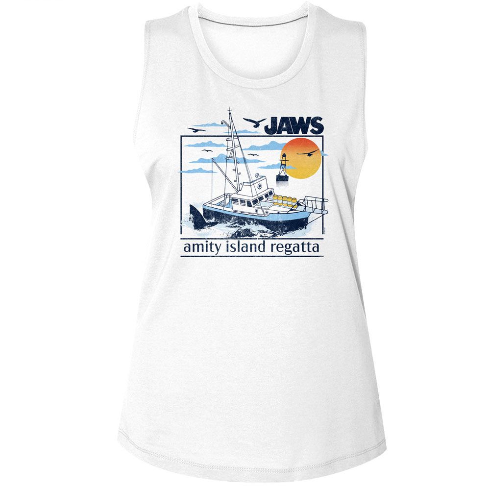 Jaws - JAWS AMITY ISLAND REGATTA Adult Shirt