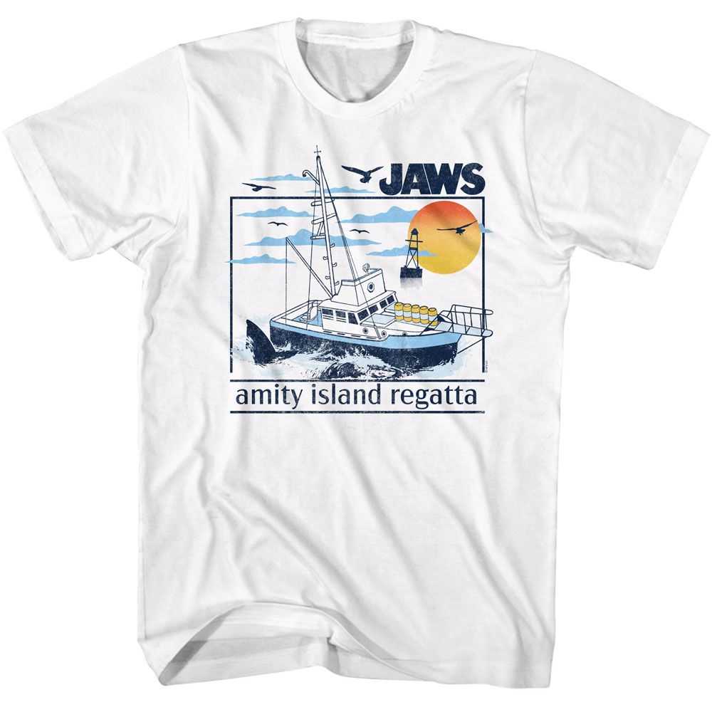 Jaws - JAWS AMITY ISLAND REGATTA Adult Shirt