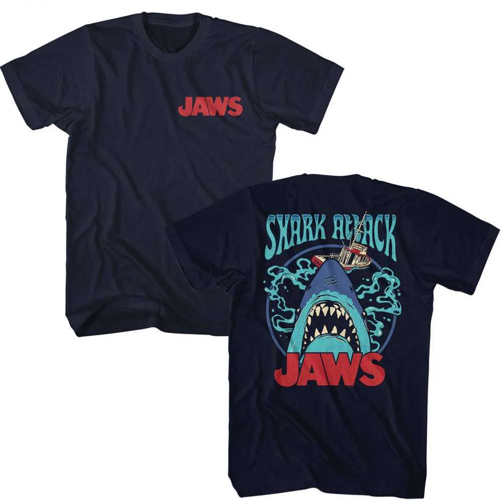 Jaws - JAWS NAME Adult Shirt
