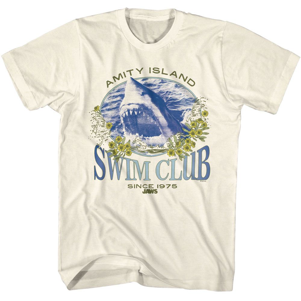 Jaws - JAWS SWIM CLUB SINCE 1975 Adult Shirt