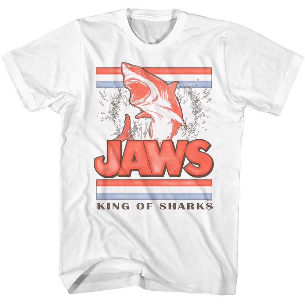 Jaws - JAWS KING OF SHARKS Adult Shirt
