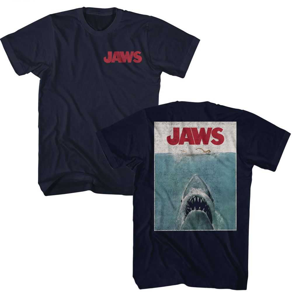 Jaws - JAWS VINTAGE POSTER F B Adult Shirt