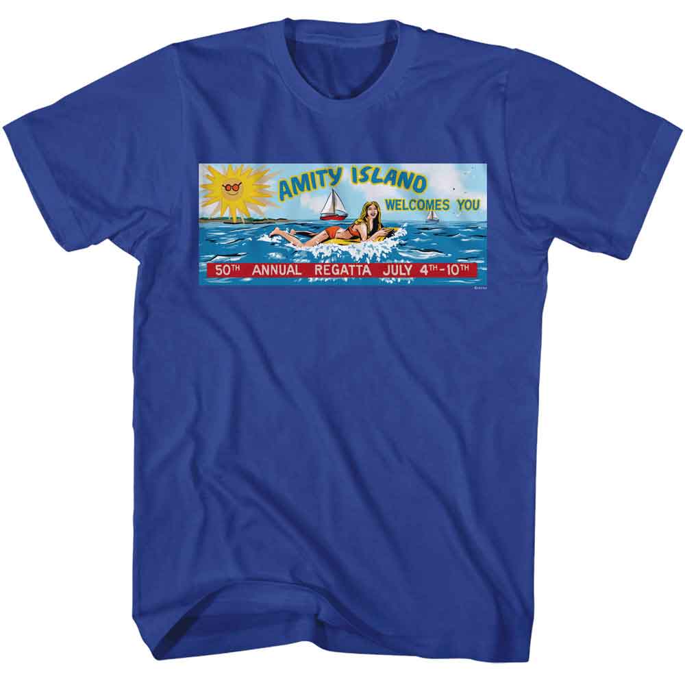 Jaws - JAWS 50TH ANNUAL REGATTA Adult Shirt