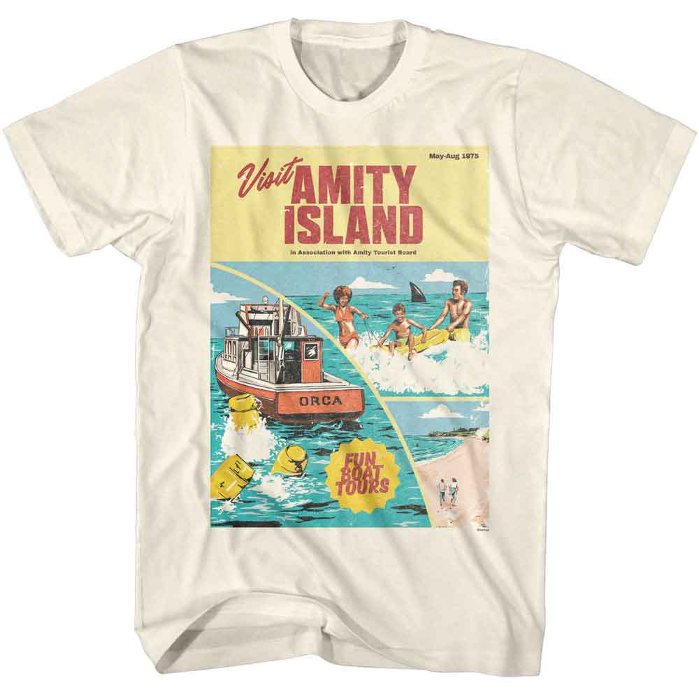Jaws - JAWS AMITY TOURISM POSTER Adult Shirt
