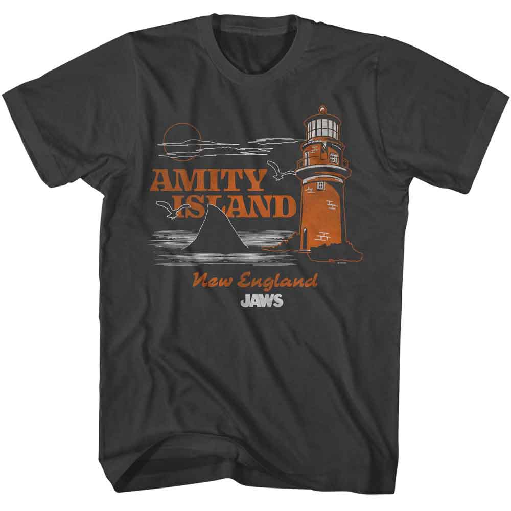Jaws - JAWS AMITY ISLAND TOURIST Adult Shirt