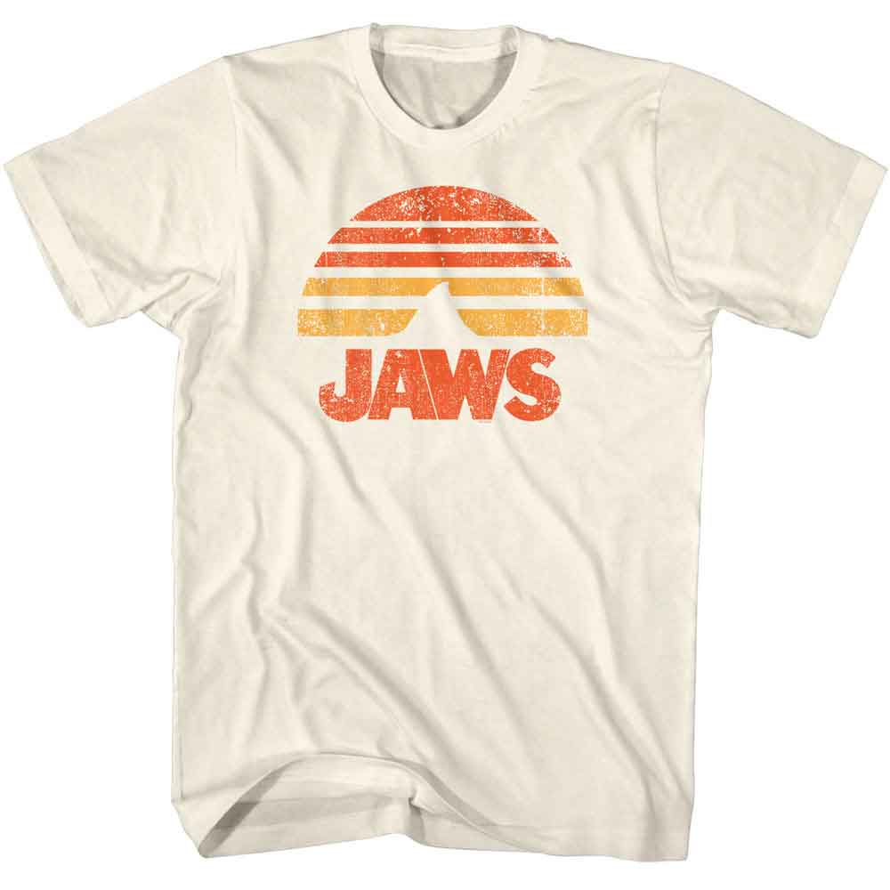 Jaws - JAWS SUNSET FIN Adult Shirt
