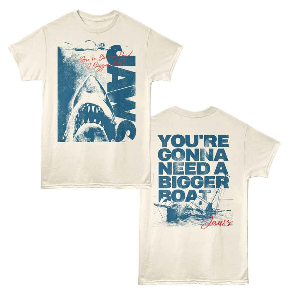 Jaws - JAWS TWO TONE F B Adult Shirt