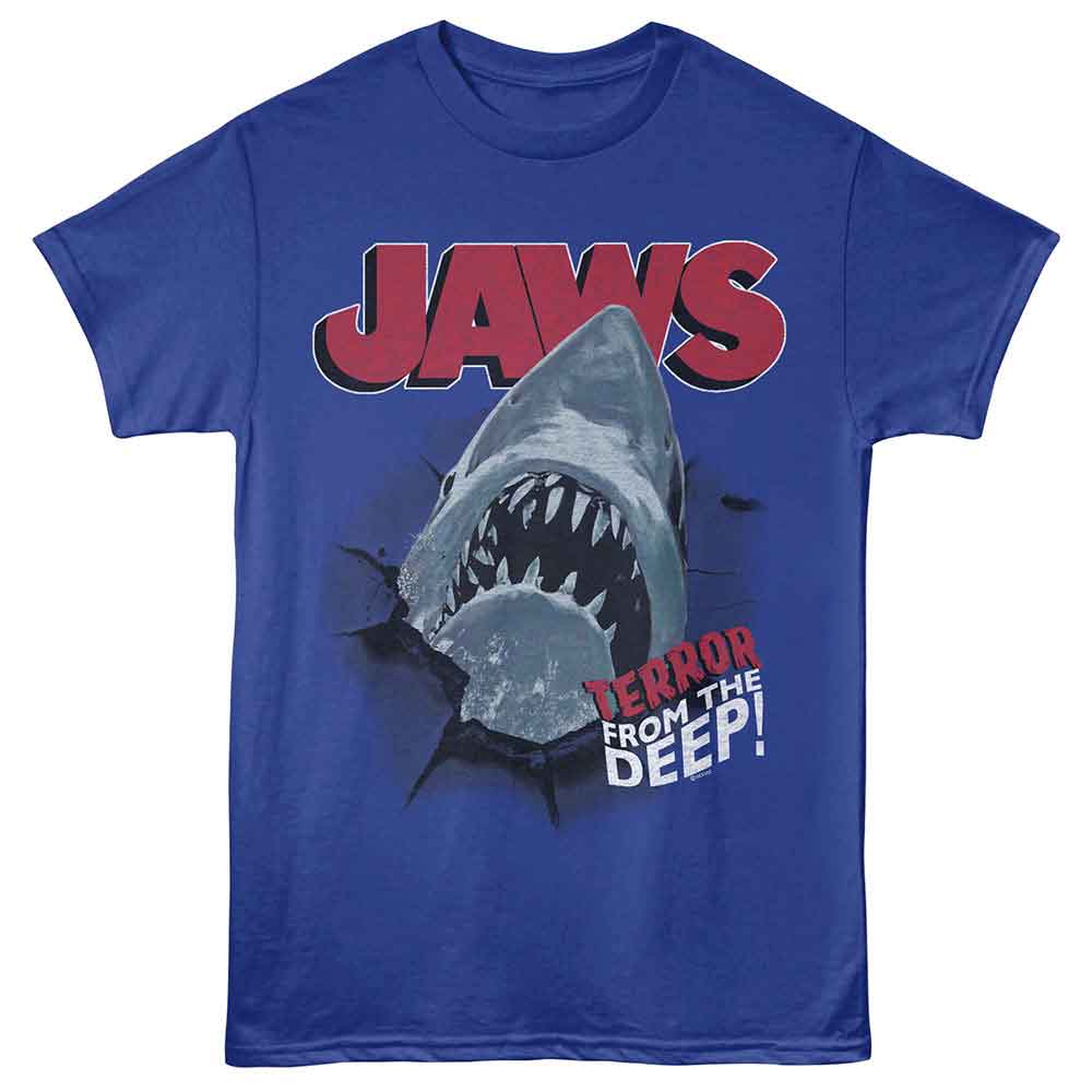 Jaws - JAWS TERROR FROM DEEP Adult Shirt