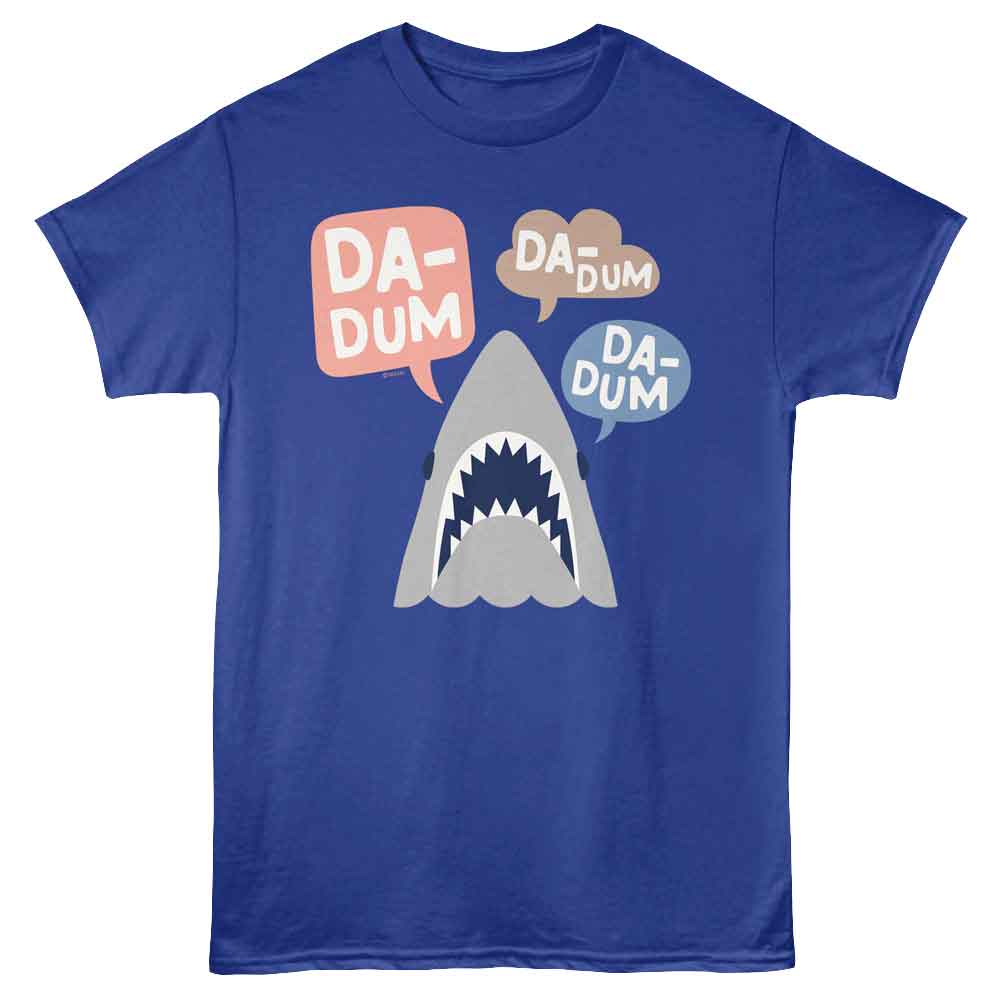Jaws - JAWS DA DUM DA DUM Adult Shirt
