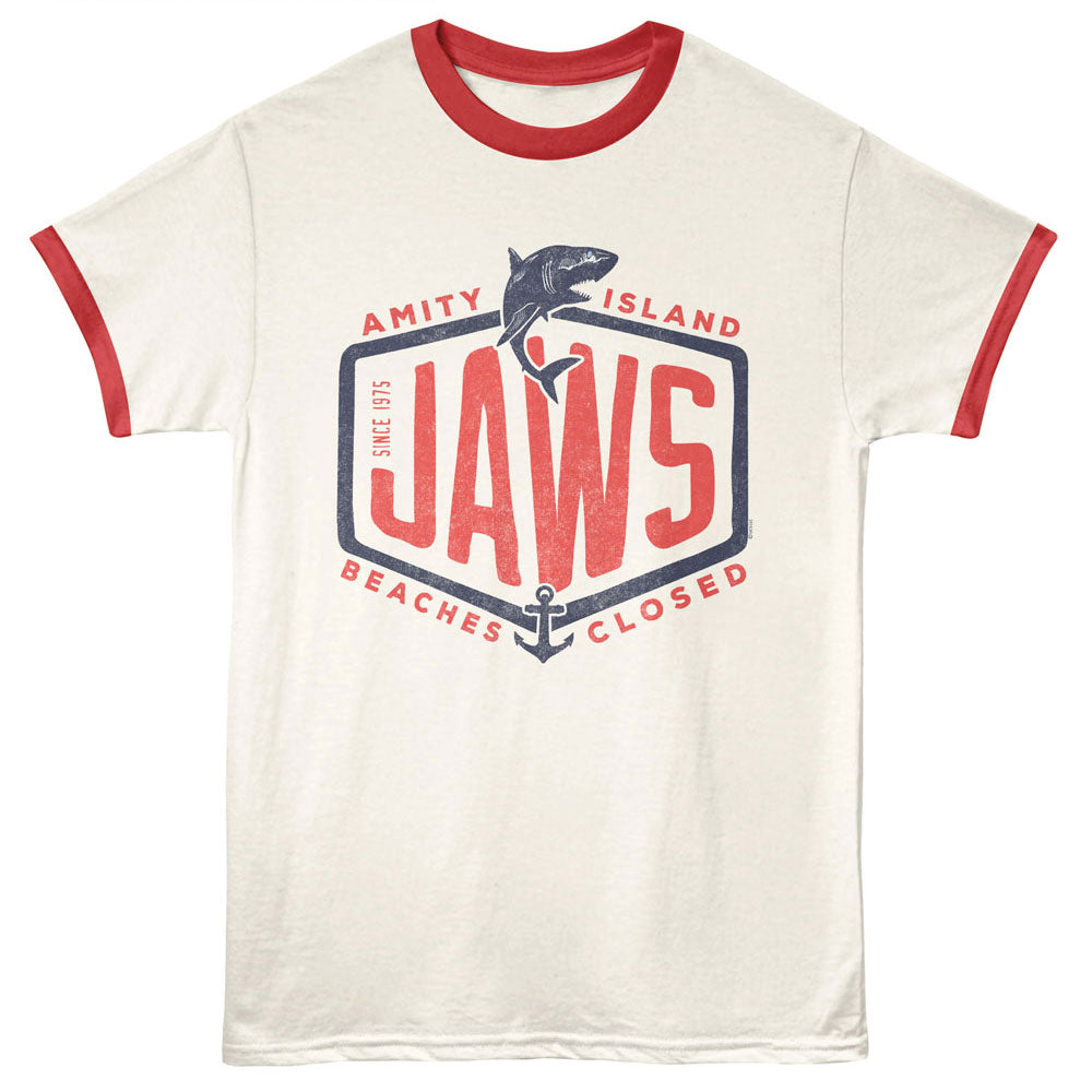 Jaws - JAWS TEXT BASED Adult Shirt