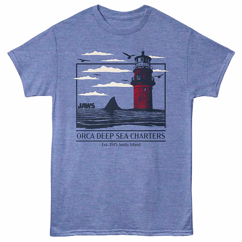Jaws - JAWS ORCA DEEP SEA CHARTERS Adult Shirt