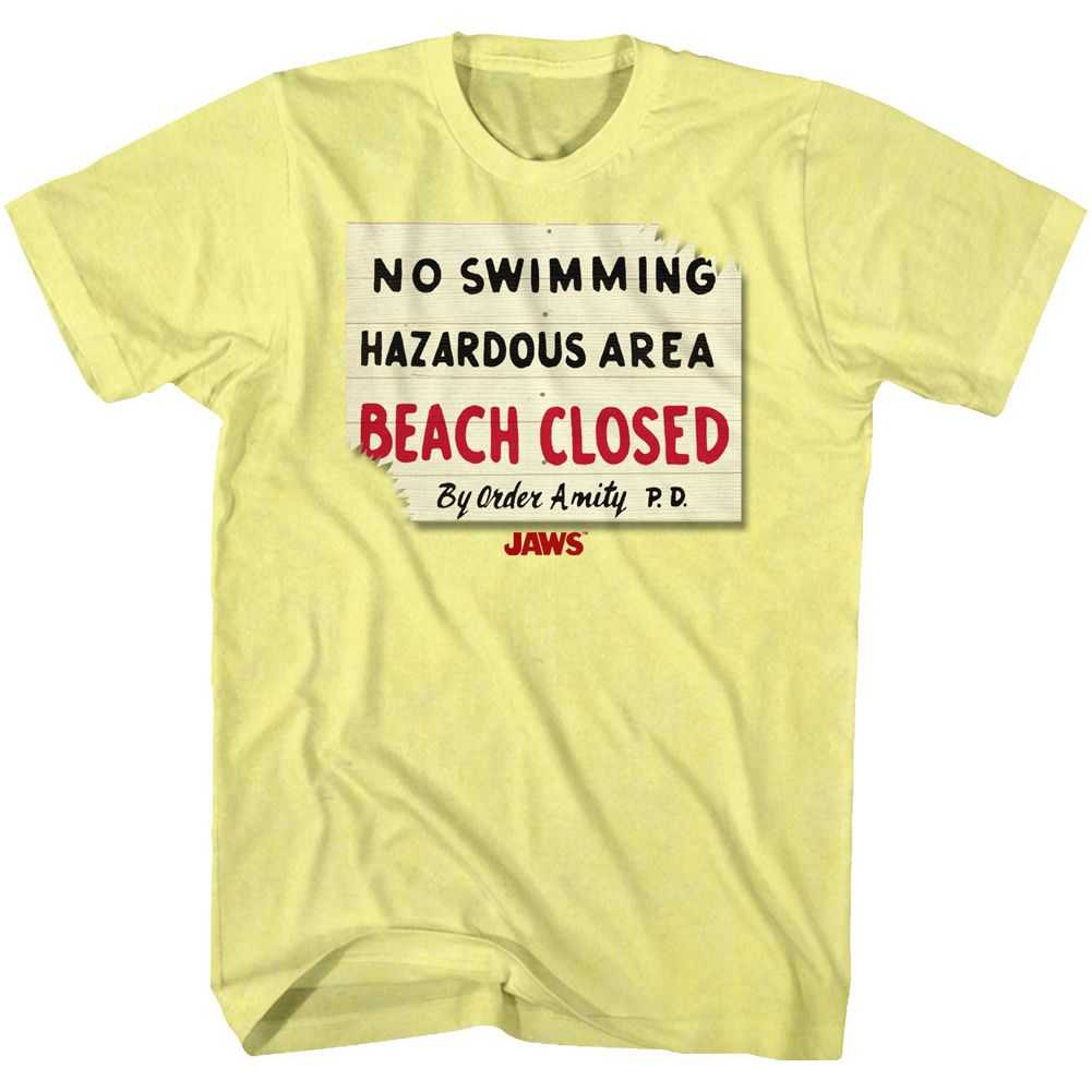 Jaws - HAZARDOUS Adult Shirt