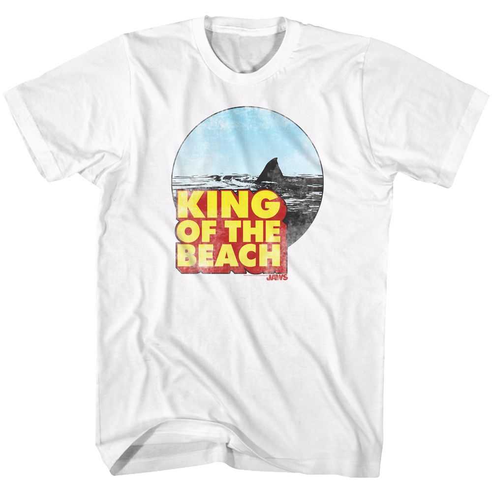 Jaws - KING OF THE BEACH Adult Shirt