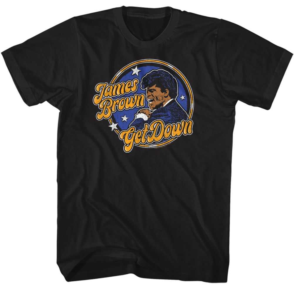 James Brown - JAMES BROWN GET DOWN CIRCLE Adult Shirt