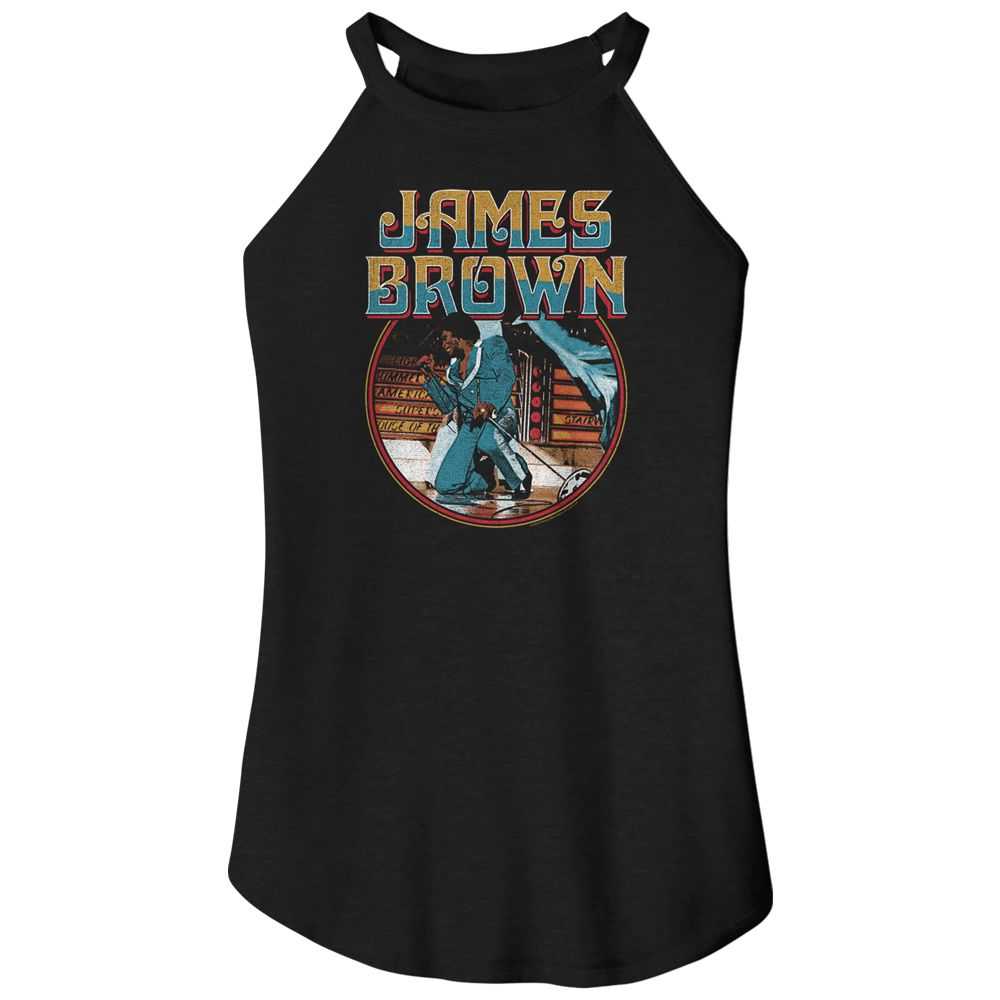 James Brown - JAMES BROWN KNEEL CIRCLE Adult Shirt