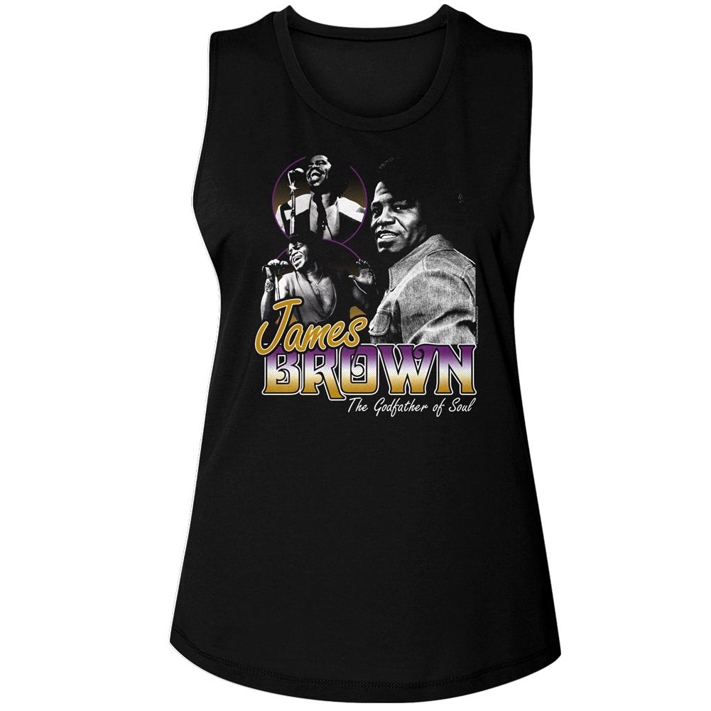 James Brown - JAMES BROWN GODFATHER OF SOUL Adult Shirt