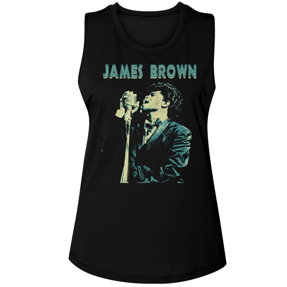 James Brown - JAMES BROWN JB SINGING Adult Shirt