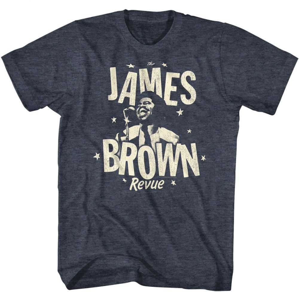 James Brown - JAMES BROWN MONOCHROME REVUE Adult Shirt