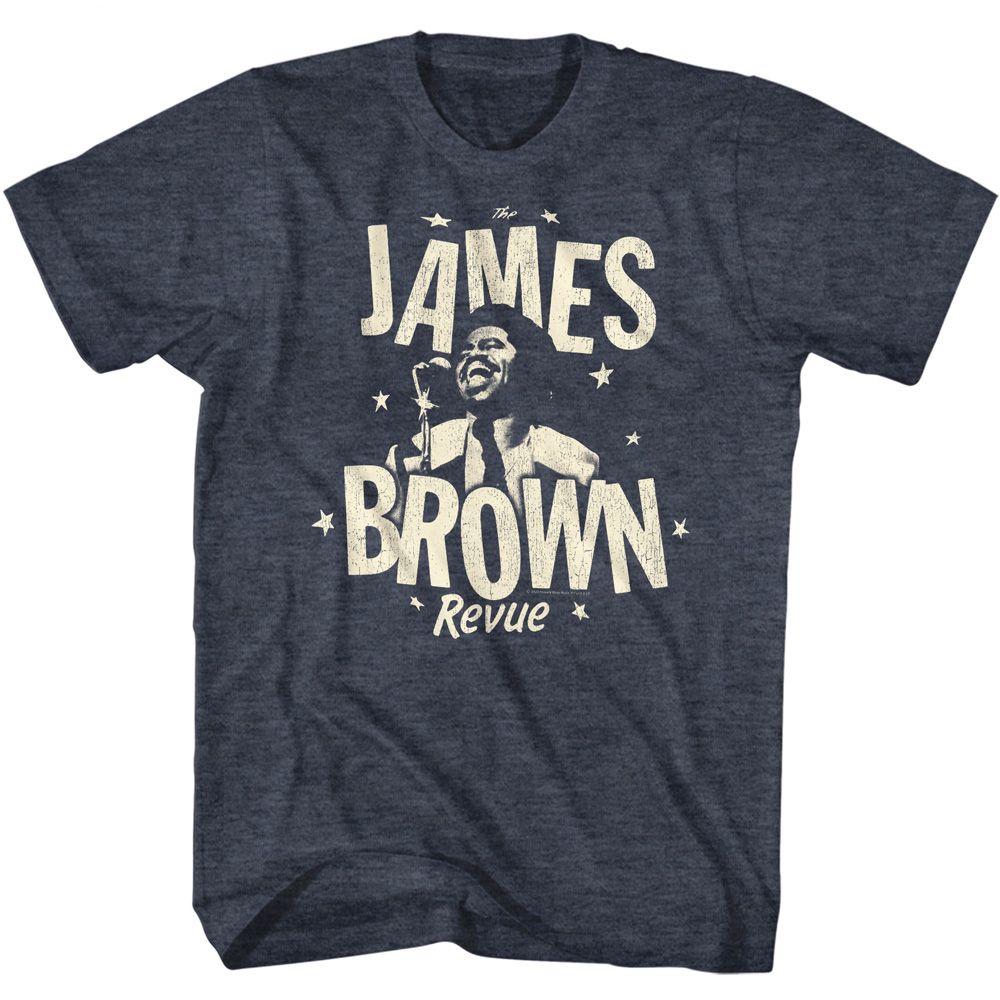 James Brown - JAMES BROWN MONOCHROME REVUE Adult Shirt