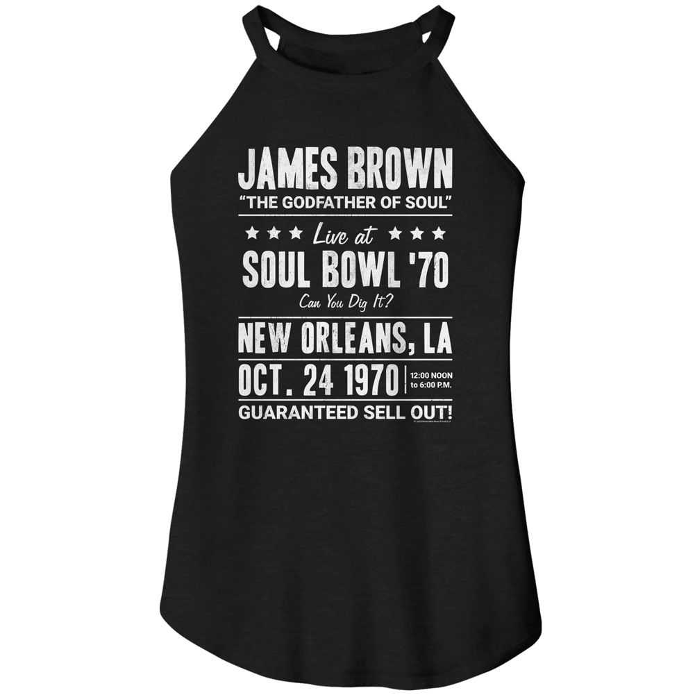 James Brown - JAMES BROWN SOUL BOWL 1970 Adult Shirt