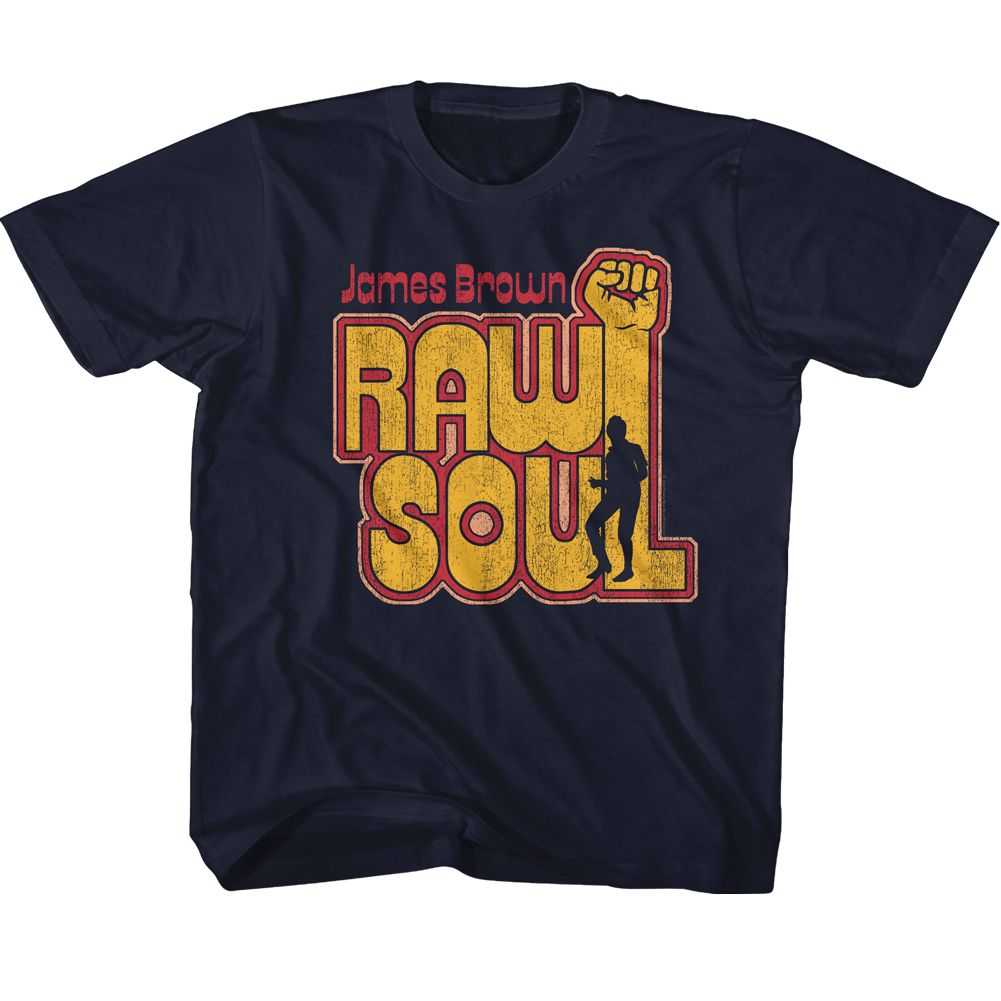 James Brown - JAMES BROWN RAW SOUL Youth Shirt