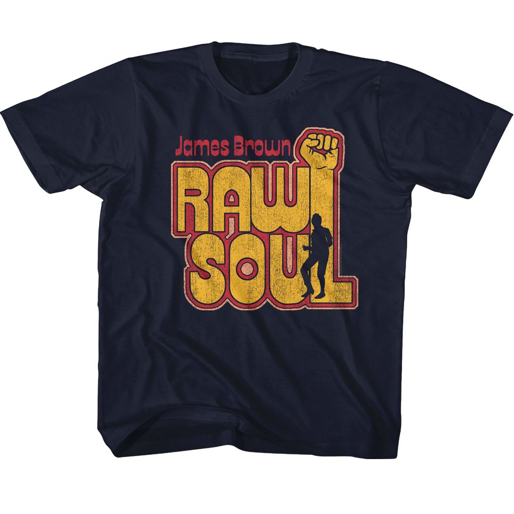 James Brown - JAMES BROWN RAW SOUL Youth Shirt