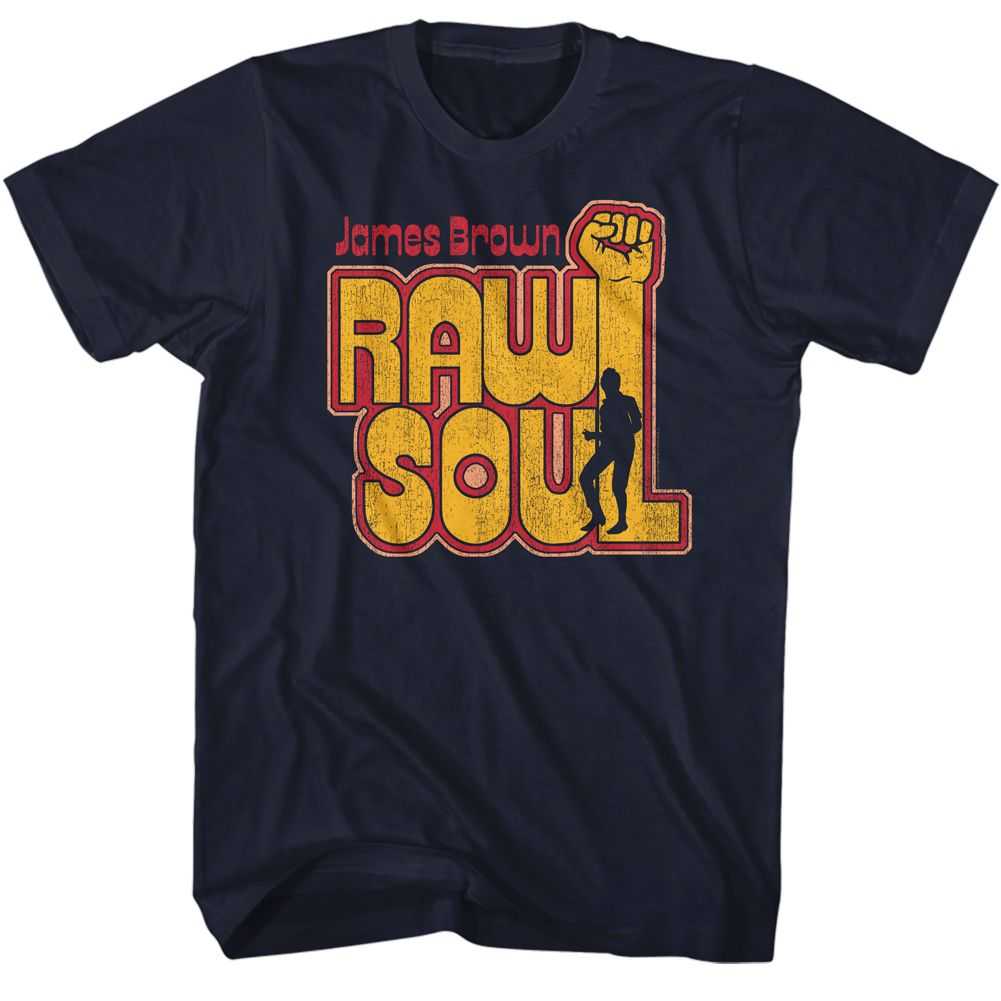 James Brown - JAMES BROWN RAW SOUL Adult Shirt