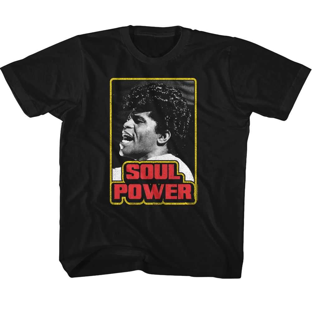 James Brown - JAMES BROWN SOUL POWER Youth Shirt