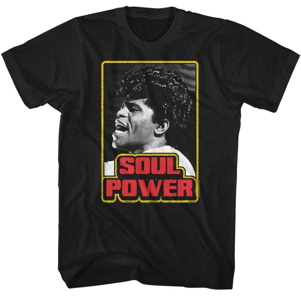 James Brown - JAMES BROWN SOUL POWER Adult Shirt