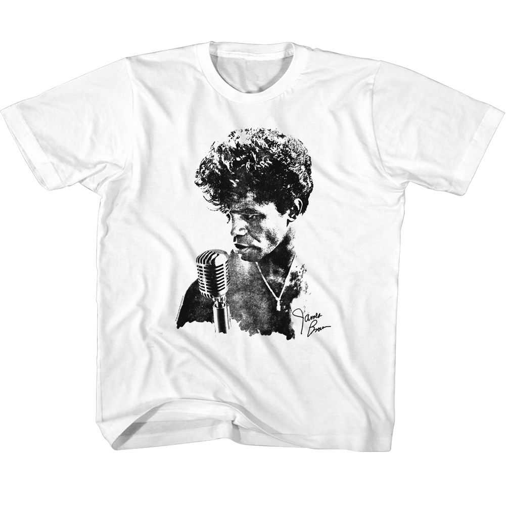 James Brown - JAMES BROWN JB MICROPHONE Youth Shirt