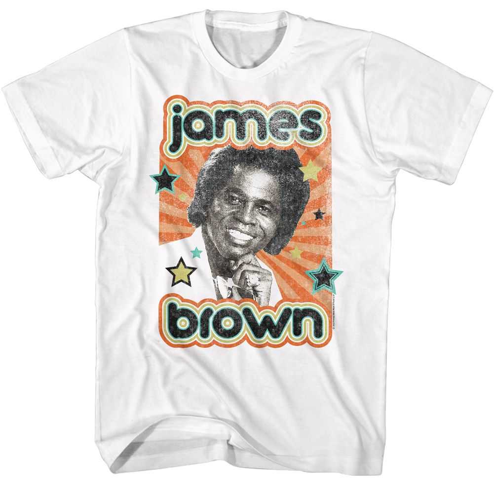 James Brown - JAMES BROWN STARS Adult Shirt