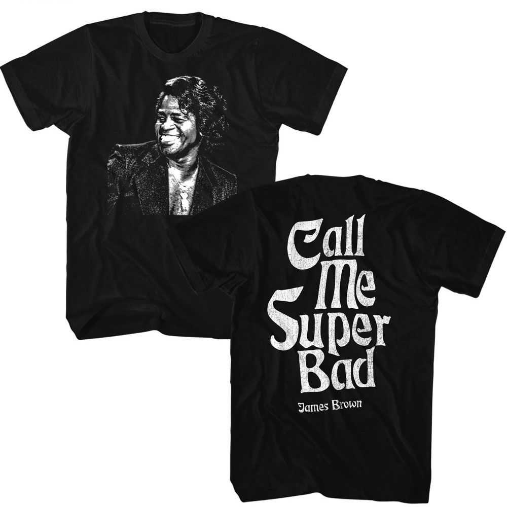 James Brown - JAMES BROWN CALL ME SUPER BAD Adult Shirt