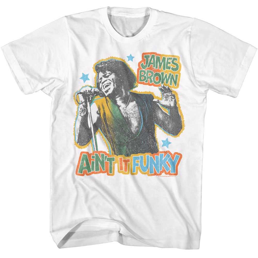 James Brown - JAMES BROWN FUNKY Adult Shirt