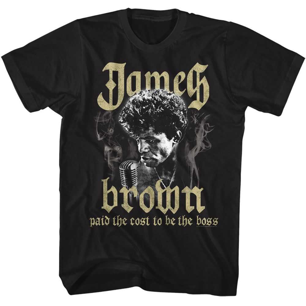James Brown - JAMES BROWN COST TO BE THE BOSS Adult Shirt