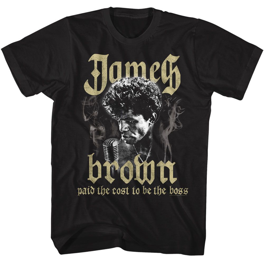 James Brown - JAMES BROWN COST TO BE THE BOSS Adult Shirt