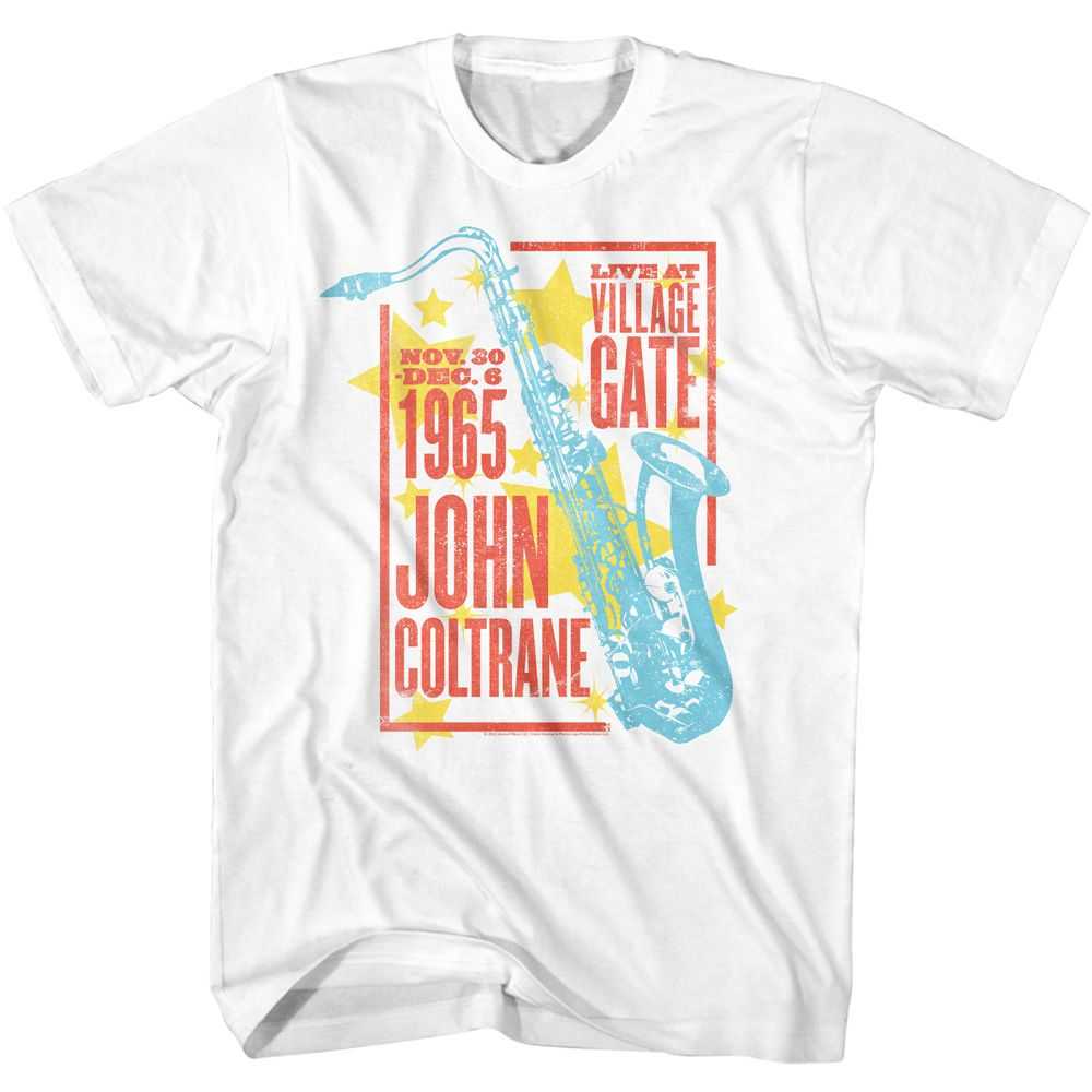 John Coltrane - JOHN COLTRANE STAR POSTER Adult Shirt