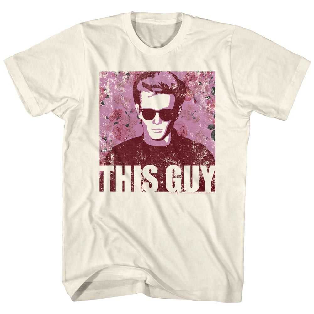 James Dean - FLOWERY DEAN Adult Shirt