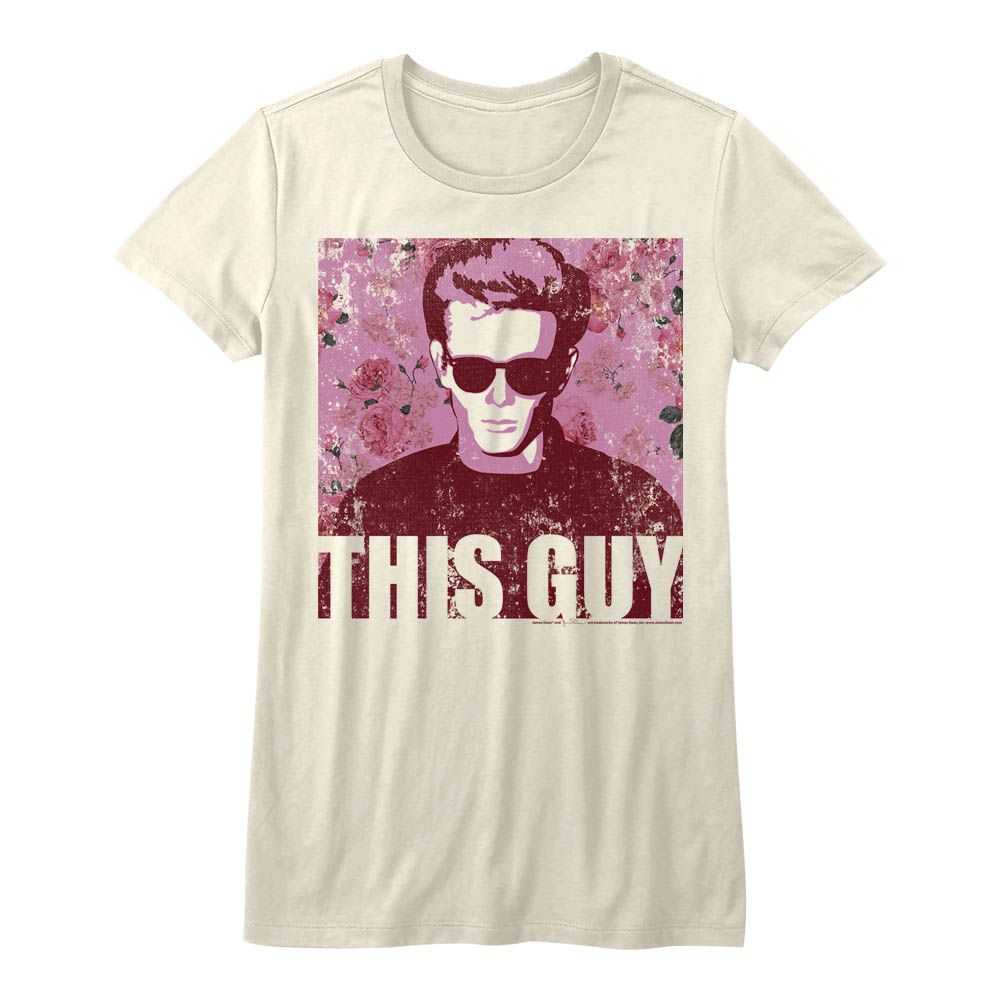 James Dean - FLOWERY DEAN Adult Shirt