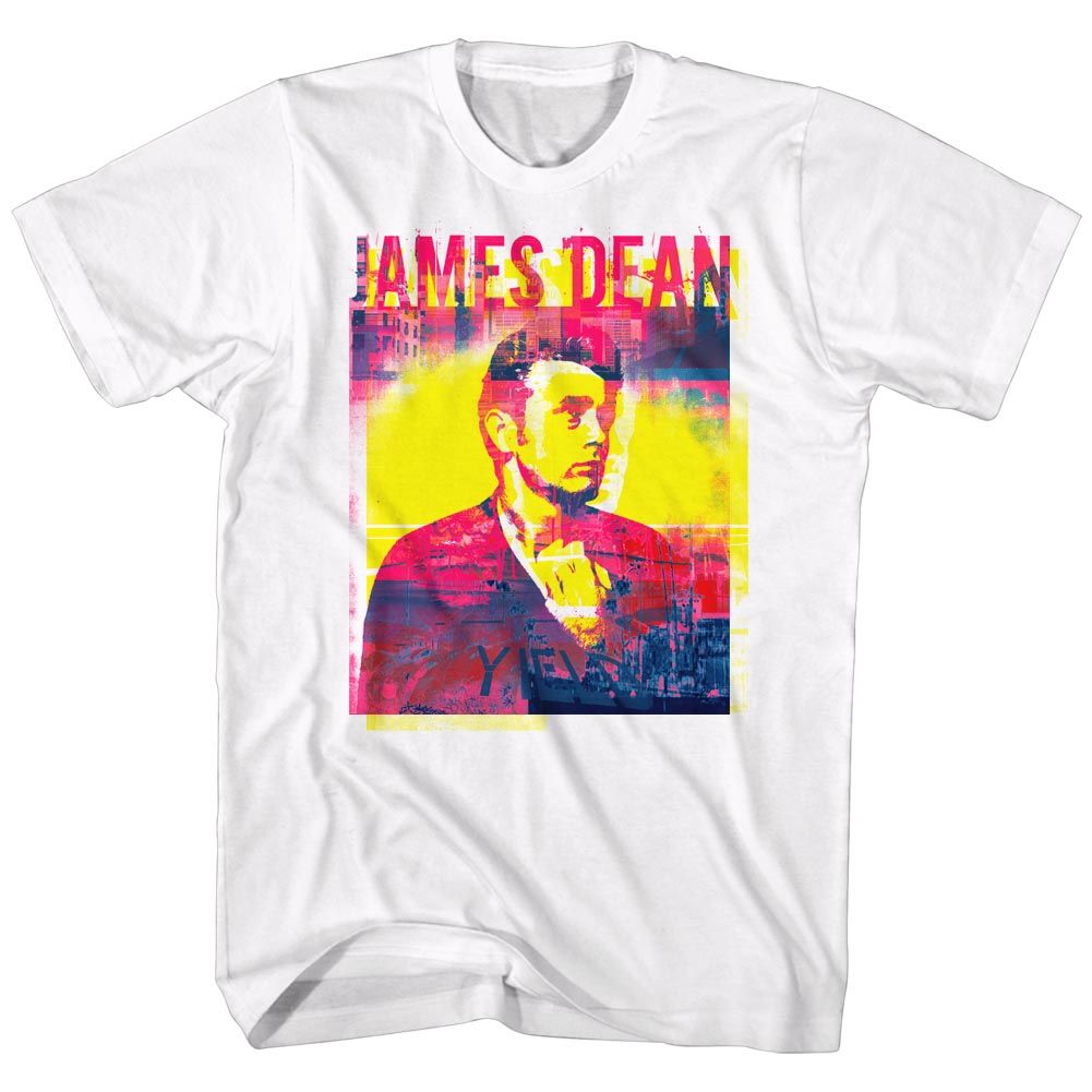 James Dean - PINK BLUE Adult Shirt