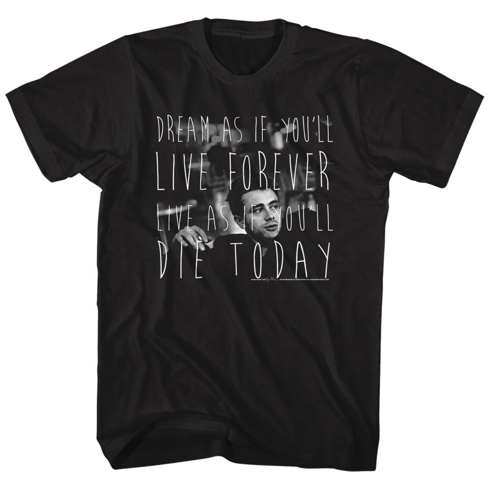 James Dean - DIE TODAY Adult Shirt