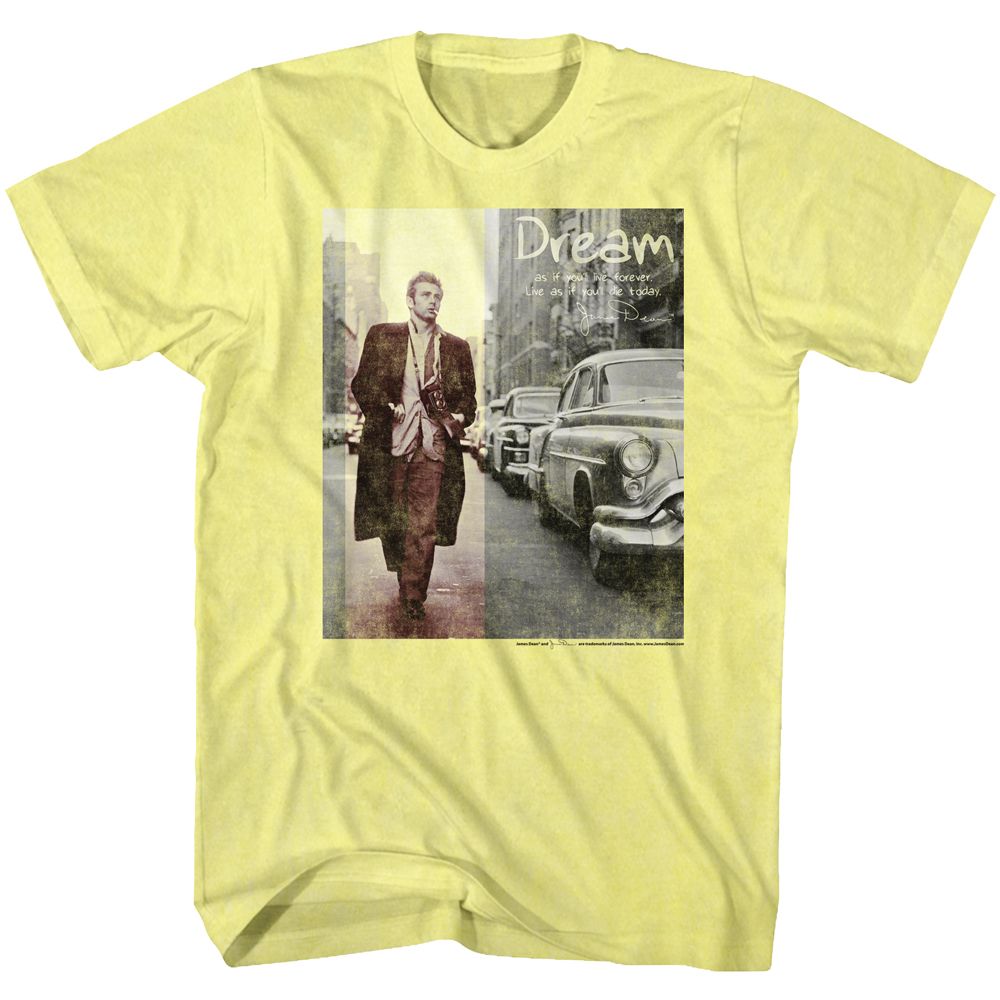 James Dean - DREAM Adult Shirt