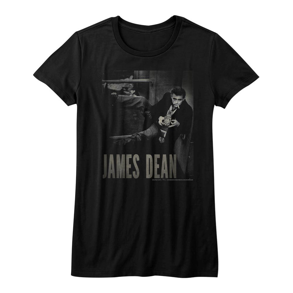 James Dean - CAMERA Adult Shirt