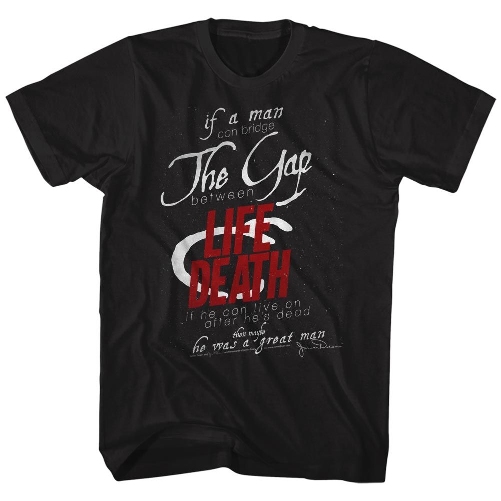 James Dean - LIFEANDDEATH Adult Shirt