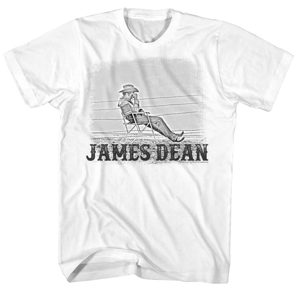 James Dean - CHAIR/FENCE Adult Shirt