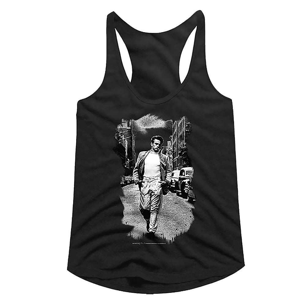James Dean - STREET WALK BANDW Adult Shirt