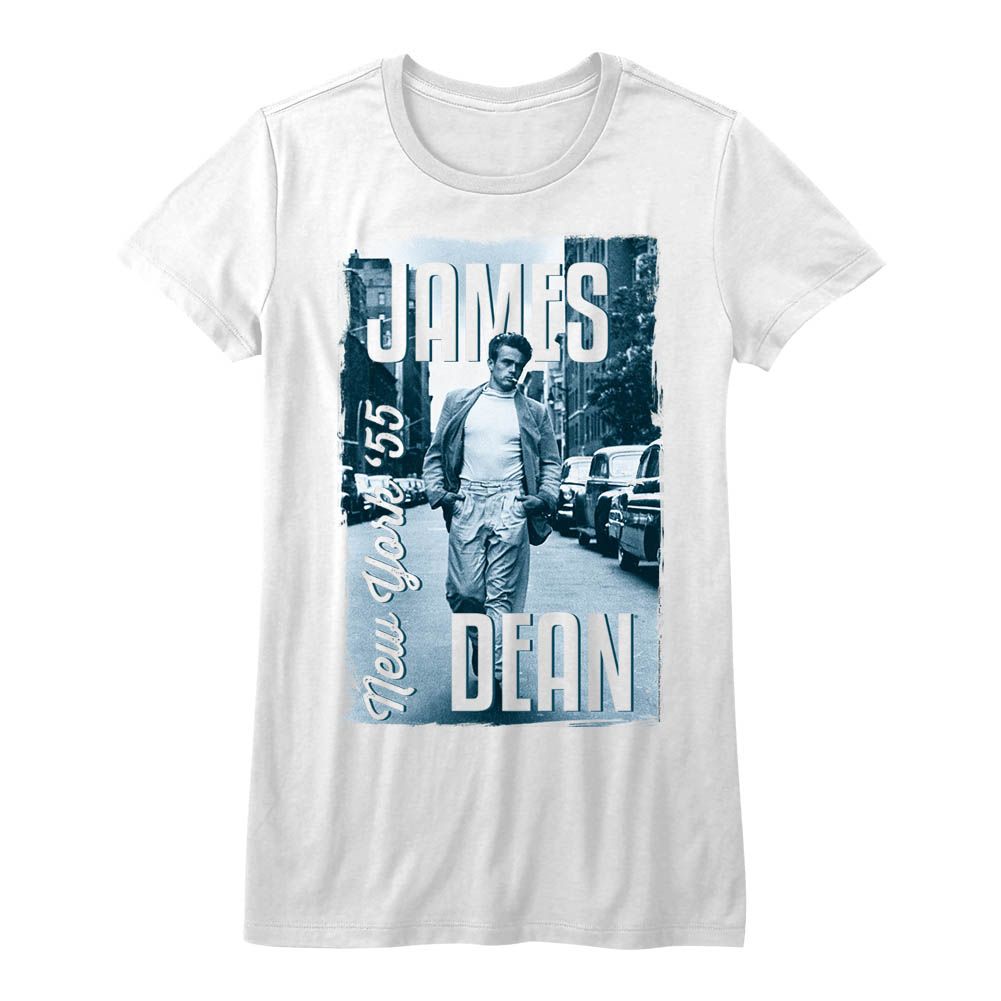 James Dean - JAMES DEAN 55 Adult Shirt